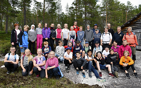 Jubileumstur med Lions gjennom Vassfaret