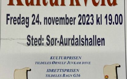 Kulturkvelden 2023